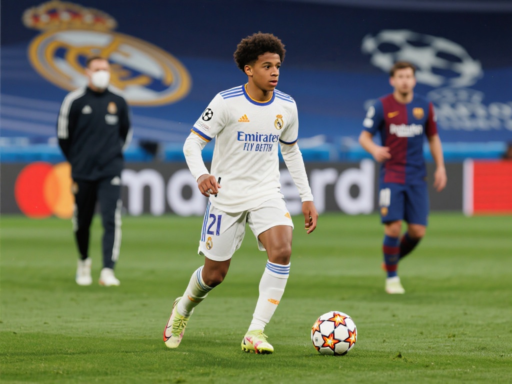 皇马21岁新星迎大考：两场重任在肩，欧冠挑战豪强