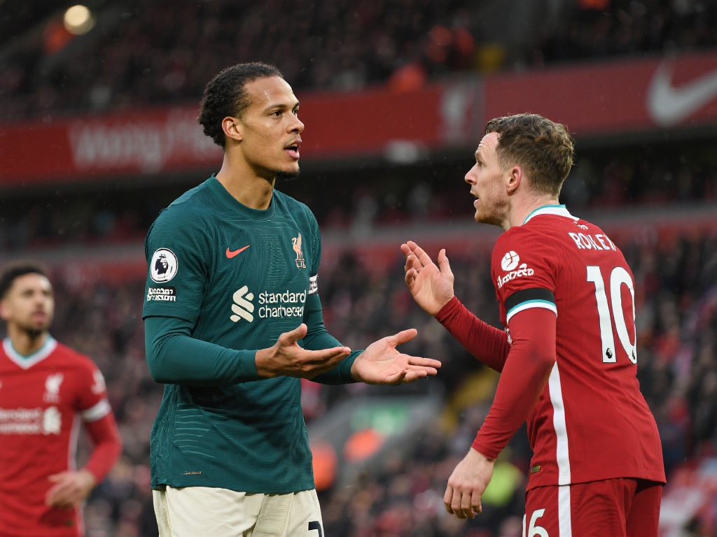 范迪克回应懒惰指责：当时正与罗伯逊沟通分工