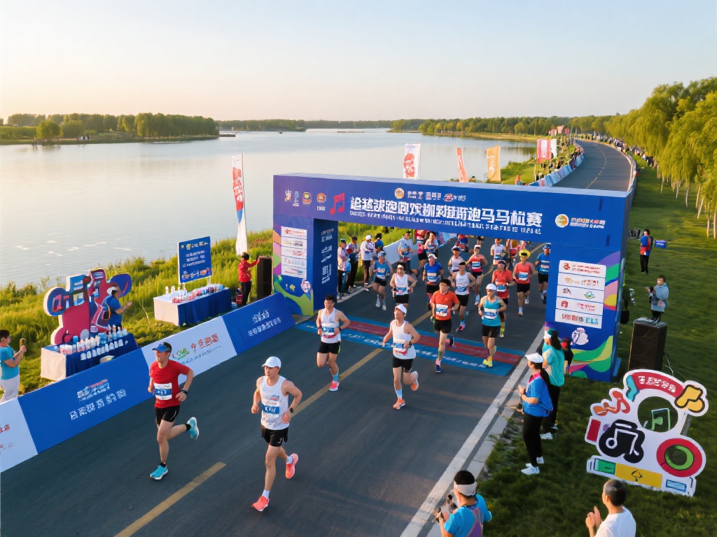天津欢乐东丽湖半程马拉松圆满落幕，引领健康新风尚