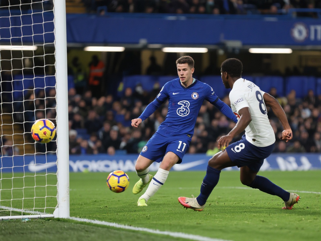 切尔西击败热刺：射门数据优势明显